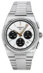 Tissot T-Classic PRX Chronograph Swiss Made Superluminova Dial 100M Mens Watch