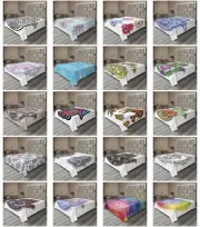 Ambesonne Hamsa Eastern Flat Sheet Top Sheet Decorative Bedding 6 Sizes