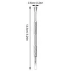 Double-ended Stainless Steel Cuticle Pusher Nail Manicure Remover Dead Skin T _t