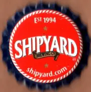 USA Plastic Lined Beer Crown Bottle Cap: Shipyard Brewing