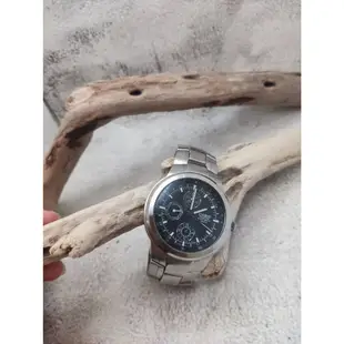 Casio Edifice 正品  錶玻透亮 錶身已拋光 100M防水  三眼 男錶 手錶卡西歐  CASIO