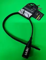 Airjust- Bicycle Key, Neo Zip Key Cable Lock, Black