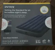 Intex Single-High Airbed Twin 39in x 75in x 10in Height Dura-Beam Standard Box