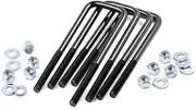 Rough Country 9/16" Square Suspension U-Bolts | 9/16 x 2.5 x 7.75-7604