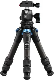 AM-223 Mini Tripod Portable Compact Carbon Fiber Travel tripod Desktop Tripod wi