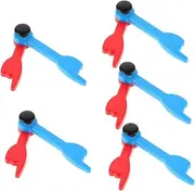 Kisangel 5pcs Educational DIY Clock Hands for Safe Replacement Pointers for Table Games Enhance Learning Math Skills for Home Classroom Use