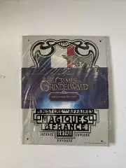 NEW in Package The Crimes of Grindelwald French Ministry Print Metal Sign 6x8