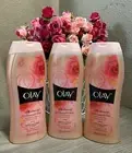 3-Olay Silk Whimsy Cleansing Body Wash w/ Rose Extract & Almond Oil (23.6 Fl Oz)