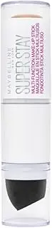 Maybelline New York Super Stay Multi-Function Makeup Stick No. 003 True Ivory and Concealer in One, Up to 24 Hours Hold, with Precision Blender, 7 g