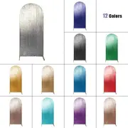 Sequins Double Side Arch Backdrop Cover Wedding Party Birthday Props Partition