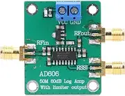 AD606 Module Logarithmic Detector 80dB Demodulation Log Amplifier Board with Offset Control Circuit Adjustable Output Amplitude Low Power Consumption for RF Signal Processing