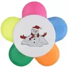 'Melting Snowman' Flower Shape Highlighter Pen (HL00031977)