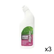 3 x Boston Cream Cleanser 500ML - Mild Yet Powerfulremove Dirt Grease and Grime
