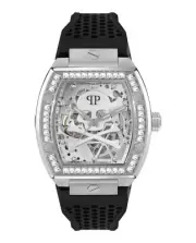 Philipp Plein Mens The $keleton Stainless Steel 44mm Strap Fashion Watch
