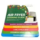 Air Fryer Cheat Sheet Magnets Cooking Guide Booklet Air Fryer Magnetic Cheat AU