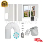 Portable AC Window Vent Kit - Universal Window Seal for Portable Air Conditioner