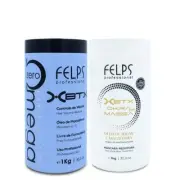 Kit Felps XBTX Omega Zero Nanoplastia and Okra Reducing Mask - 2x1Kg