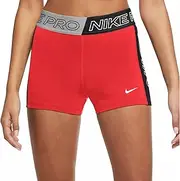 [Nike] Women`s Pro Graphic Color-Block 3” Shorts