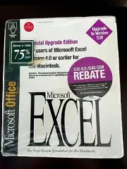 Vintage Microsoft Word 5.0 Software For Apple Macintosh Mac Sealed NEW