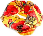 [Poppy Mpressions] Scarf | Head Scarf | Remembrance | Bandana Shawl for Women | Present for Women | Birthday Presents | Women's Accessories