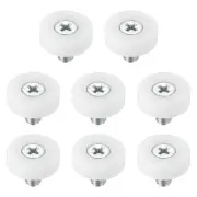 8PCS 19mm Drawer Rollers Plastic Drawer Pulley Bearing Small Pulley