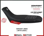 Seat saddle cover Boras sp color comf sys RDS+logo T.I. Aprilia Tuareg 660 21>23