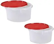 [Tupperware] Idly Dosa Flour Storage Containers Medium Size 3 litres Capacity -[Pack of 2 Pcs](Plastic)