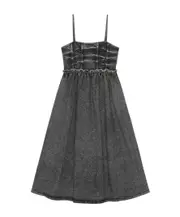 Ganni Stretch Future Denim Dress EU38,EU36,EU40 Black washed