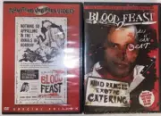 NEW Blood Feast 1963 Blood Feast 2 DVD Lot Horror Gore Herschell Gordon Lewis