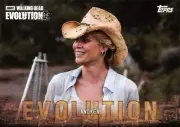 ANDREA (Laurie Holden) / Walking Dead Evolution Base Trading Card #66