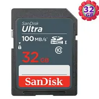 在飛比找樂天市場購物網優惠-SanDisk 32GB 32G SDHC【100MB/s】