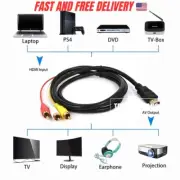 1.5M HDMI - compatible to 3 RCA Video Audio 1080P HDMI - For TV Set - Box DVD ..