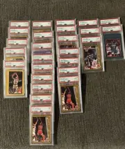 1992 Fleer -26 Slabbed Lot Michael Jordan Larry Bird Scottie Pippen KJ Rodman