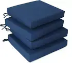 Outdoor Chair Cushions for Patio Furniture - Square Corner Patio Cushions for Ou