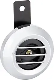 Universal Motorcycle Electric Loud Horn Siren 12v 110db Waterproof Round Horn Speaker for ATV, Motocross and Scooter
