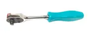 New Snap-on™ 1/4" drive 6 7/8" long Teal Blue Ratchet THLD72TL Dual 80 Tech