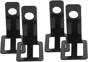 Anneome 4pcs Motorcycle Light Bracket Motorcycle Support Bracket Motorbike Part Motorcycle Turn Light Bracket Motorbike Mounting Bracket Motorcycle Turn Signal Bracket Black Iron