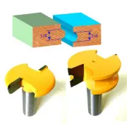 2 pc 1/2" SH 1/4" Diameter Canoe Flute and Bead Router Bit sct-888