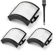 3 Pack IW Series IW1511UK Sector HEPA Filter for Shark Detect Pro Cordless Auto-Empty System Ultra-Lightweight Anti Hair Wrap Vacuum Cleaner IW1511UK IW3510UK IW3611UKT