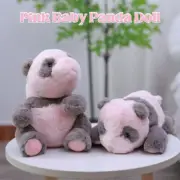 Cute Panda Cub Stuffed Animal Baby Panda Plush Doll Pink Tender Panda Kids Gift