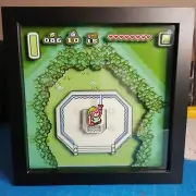 Legend Of Zelda 3d Shadowbox