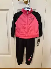 Nike Toddler's 2-Piece Set(Elastic Jogger Pant, Full Zip Jacket), 24M
