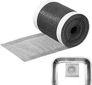 Shower Drain Hair Trap | Rectangle -Adhesive Hair Sink Drain Catcher 196.85 in,Shower Drain Hair Catcher, Hair Catchers Mesh Sticker Strainers for Shower Drain Bathroom