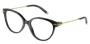 New Tiffany & Co Eyeglasses TF 2217 8001 Black Women's Optical Frame 53-17-140