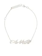 [AMBUSH] Initial Bracelet Silver