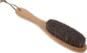 Soft Horsehair Suit Brush Coat Cleaning Brush for Garment Brush Horse Skin Dust Cleaner for Portable Use