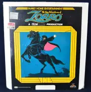 The New Adventure of Zorro CED Videodisc New Sealed