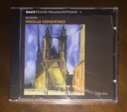 new sealed CD Bach Busoni Piano transcription Demidenko Hyperion UK IMPORT