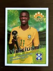 2017 O Globo Brazil "Brasil Promessas" Sticker VINICIUS VINI JUNIOR RC #55