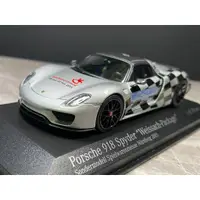 在飛比找蝦皮購物優惠-1 43 保時捷918 Spyder Weissach 迷你